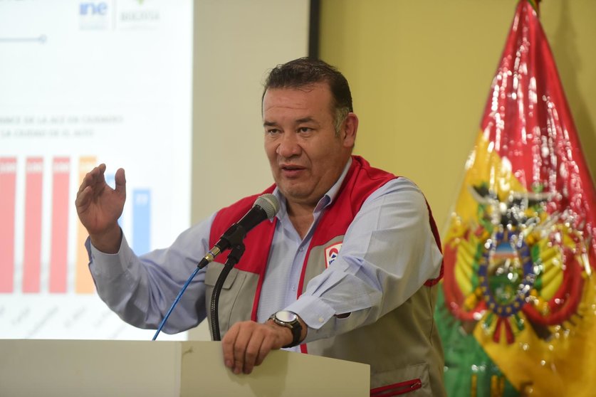 Humberto Arandia, director INE. (Foto: La Razón).