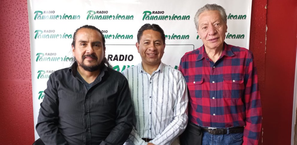 De izquierda a derecha: Martín Moreira, José Luis Flores, y Carlos Borht