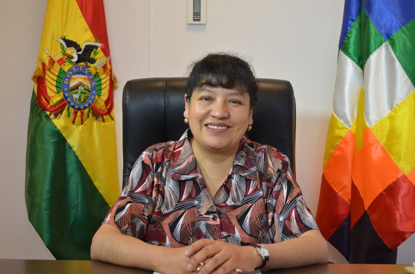 Daly Santa María, senadora de Comunidad Ciudadana. (Foto: RR. SS.).