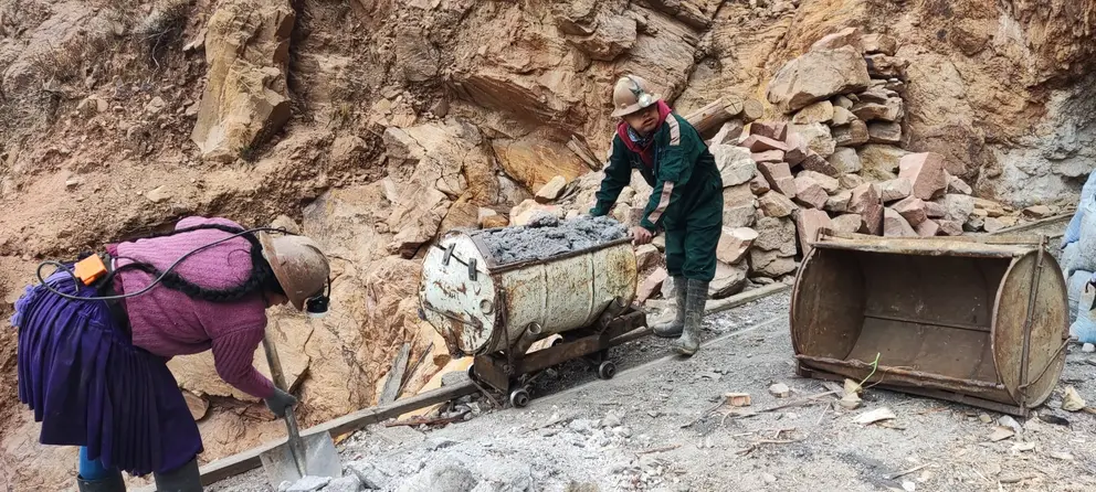 Miner&iacute;a en Oruro. (Foto: ABI).