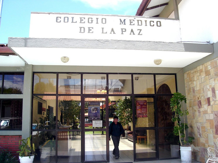 Colegio Médico de La Paz.