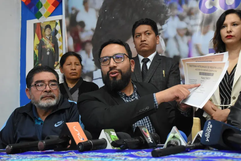 Diego Jim&eacute;nez, delegado del MAS. (Foto: La Raz&oacute;n).