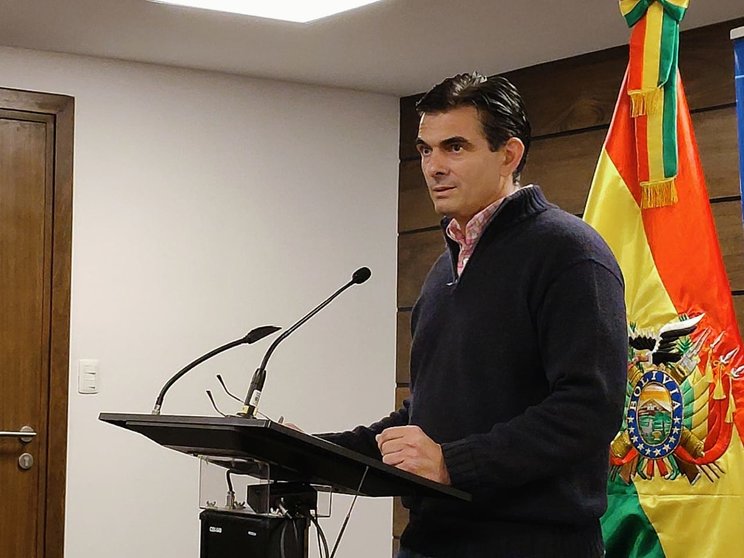 Rodrigo Paz, senador de CC. (Foto. EjuTv).