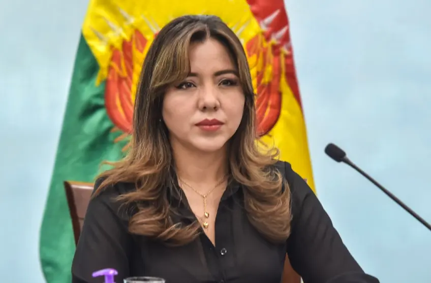 Gabriela Alc&oacute;n, viceministra de comunicaci&oacute;n. (Foto: Viceministrerio de Comunicaci&oacute;n).