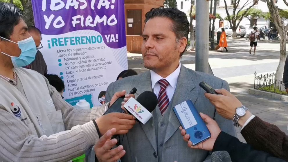 Marco Antonio Valdivieso, abogado. (Foto: RR. SS.).