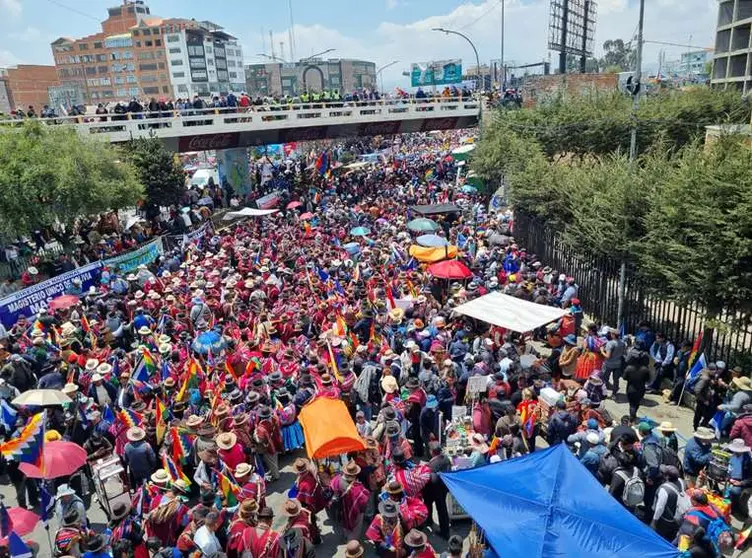 Cabildo del 17 de octubre. (Foto: El Deber).