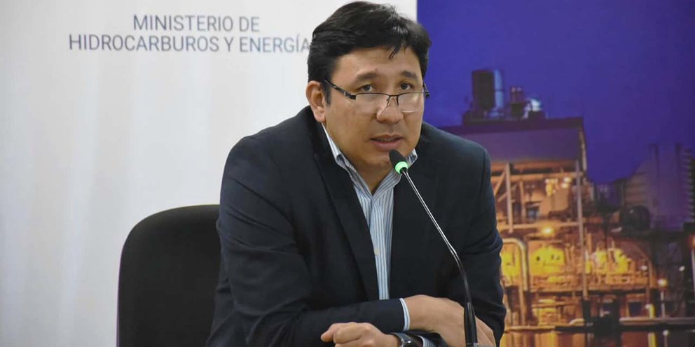 Franklin Molina, ministro de hidrocarburos y energía. (Foto: Ahora El Pueblo).