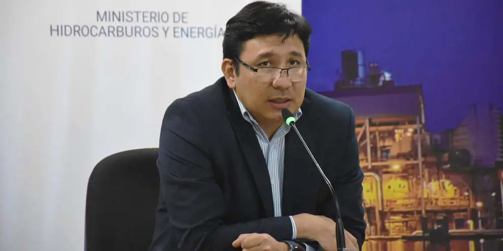 Franklin Molina, ministro de hidrocarburos y energ&iacute;a. (Foto: Ahora El Pueblo).