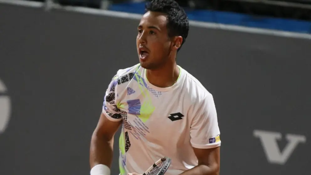 Hugo Dellien, tenista boliviano. (Foto: Red Uno).