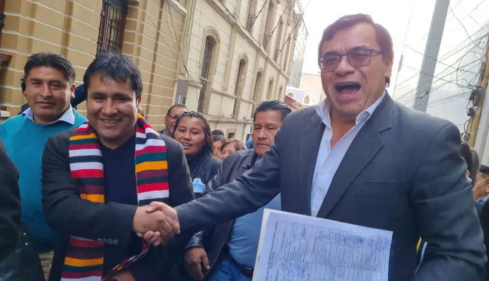 Israel Huaytari, diputado masista. (Foto: Erbol).