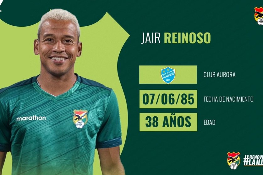 Jair Reinoso, delantero colombiano. (Foto. FBF).