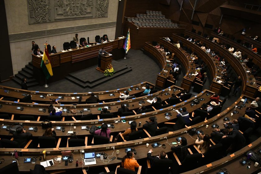 Asamblea Legislativa Plurinacional. (Foto: La Razón).