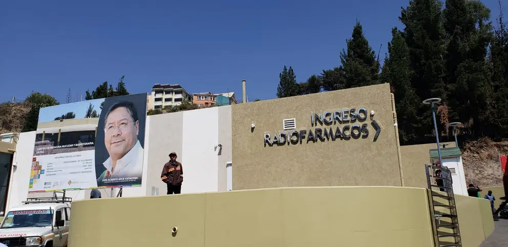 Centro de medicina nuclear. (Foto. La Raz&oacute;n).