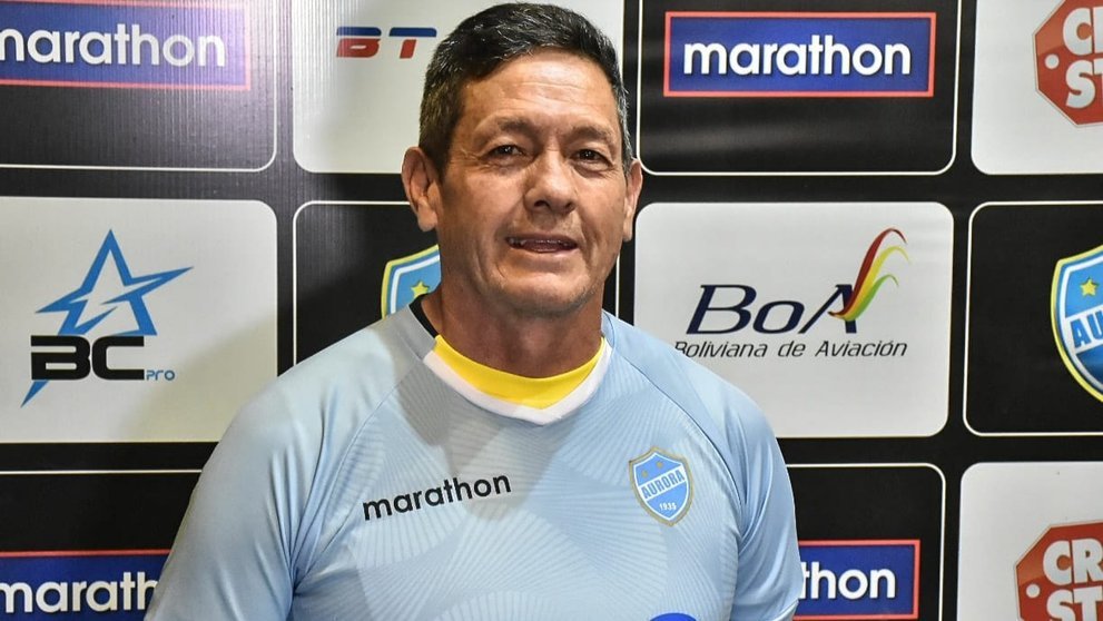 Mauricio Soria, director técnico boliviano. (Foto: Op Bol).