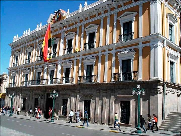Palacio. (Foto. Red Bolivia).