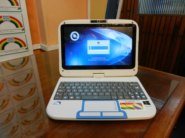 Computadora Quipus. (Foto. El Pa&iacute;s Tarija).