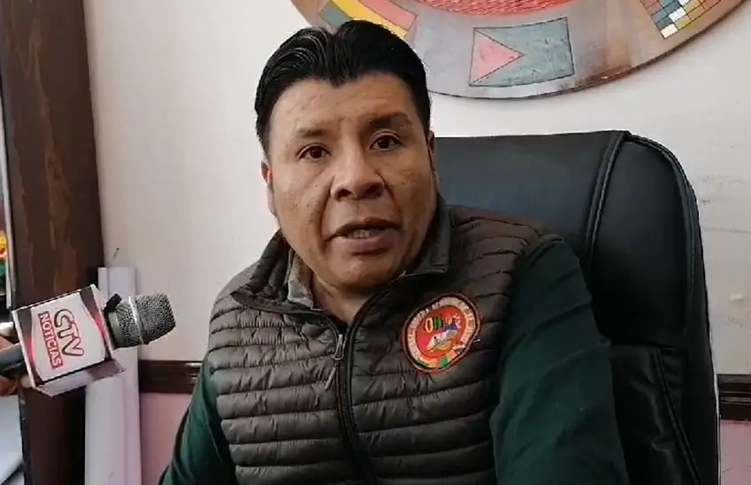 Marcelo Mayta, COR El Alto. (Foto: Erbol).