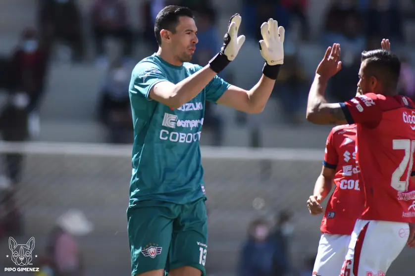 Pipo Gim&eacute;nez, portero paraguayo. (Foto. RR. SS.).