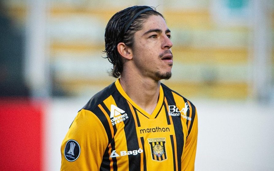 Gonzalo Castillo, jugador uruguayo. (Foto: Jorge Wilstermann).