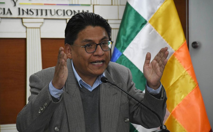 Iván Lima, ministro de justicia. (Foto: La Razón).