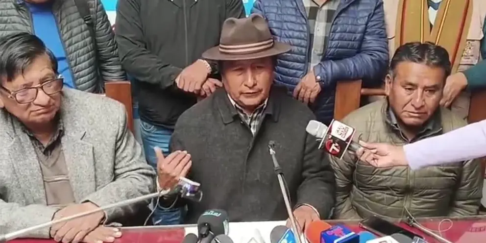 Rufo Calle, exdirigente. (Foto: Urgente.bo).