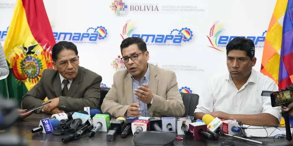 Grover Lacoa, viceministro de comercio y log&iacute;stica interna. (Foto. AEP).