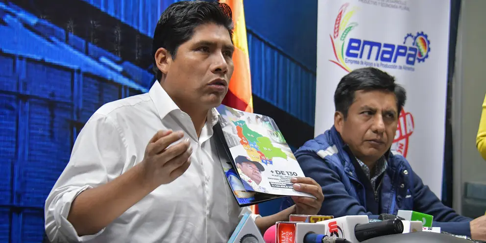 Franklin Flores, gerente general Emapa. (Foto: AHP).