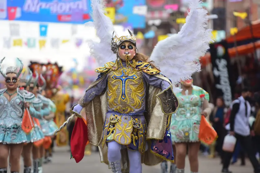 Carnaval de Oruro. (Foto: La Raz&oacute;n).