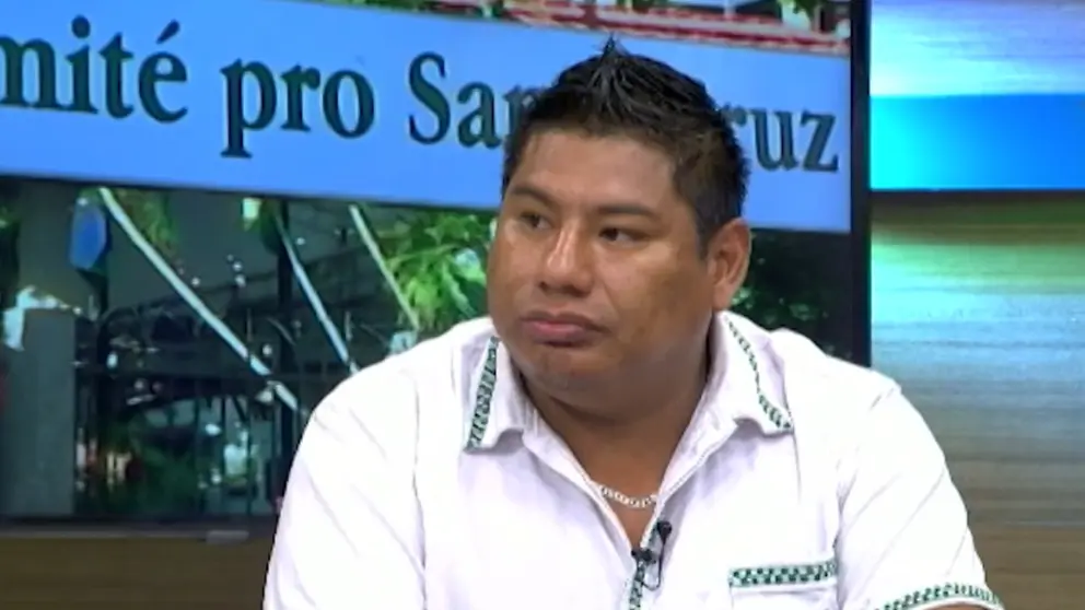 Reynaldo Ezequiel, dirigente del MAS. (Foto. Bolivisi&oacute;n).