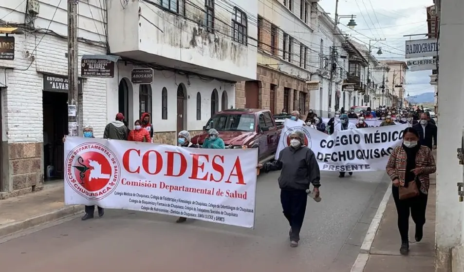 Marcha Codesa. (Foto: ANF).