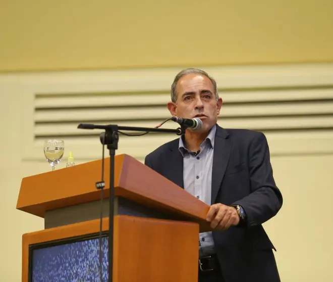 C&eacute;sar Dockweiler, candidato a la alcald&iacute;a pace&ntilde;a. (Foto: Eju).