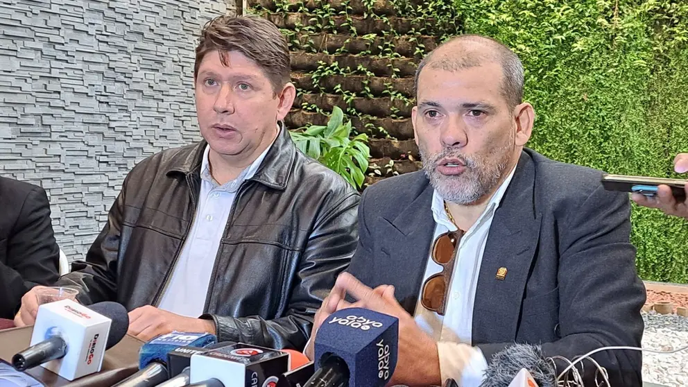 Leonardo Ayala, diputado de Creemos. (Foto. La Raz&oacute;n).
