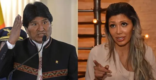 Evo Morales y Gabriela Zapata. (Foto: Eju).