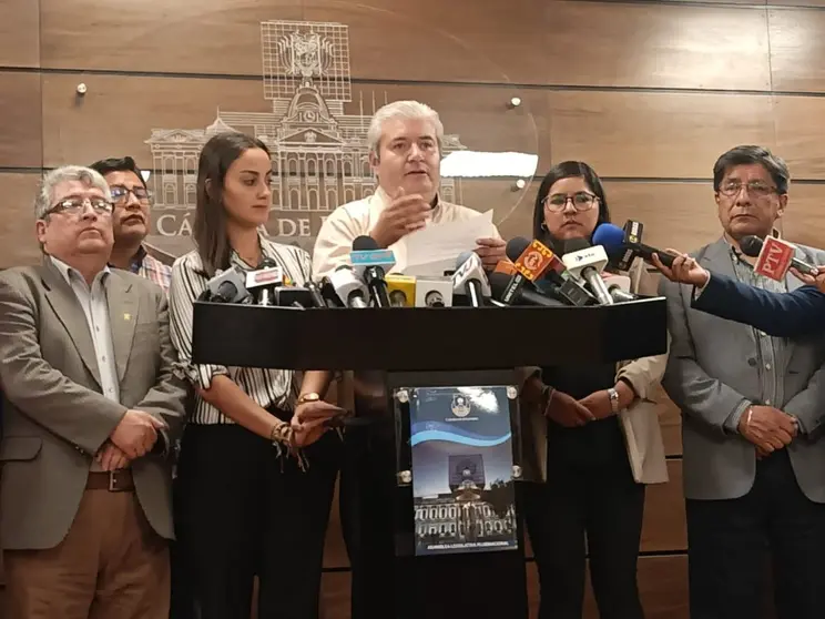 [Parte de la] Bancada de Comunidad Ciudadana. (Foto: Patria).