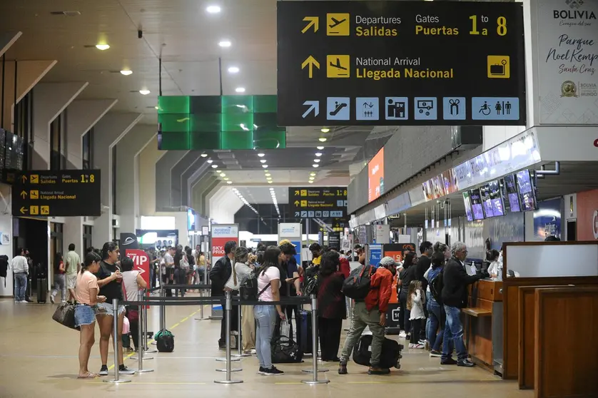 Aeropuerto de Viru Viru. (Foto. La Raz&oacute;n).