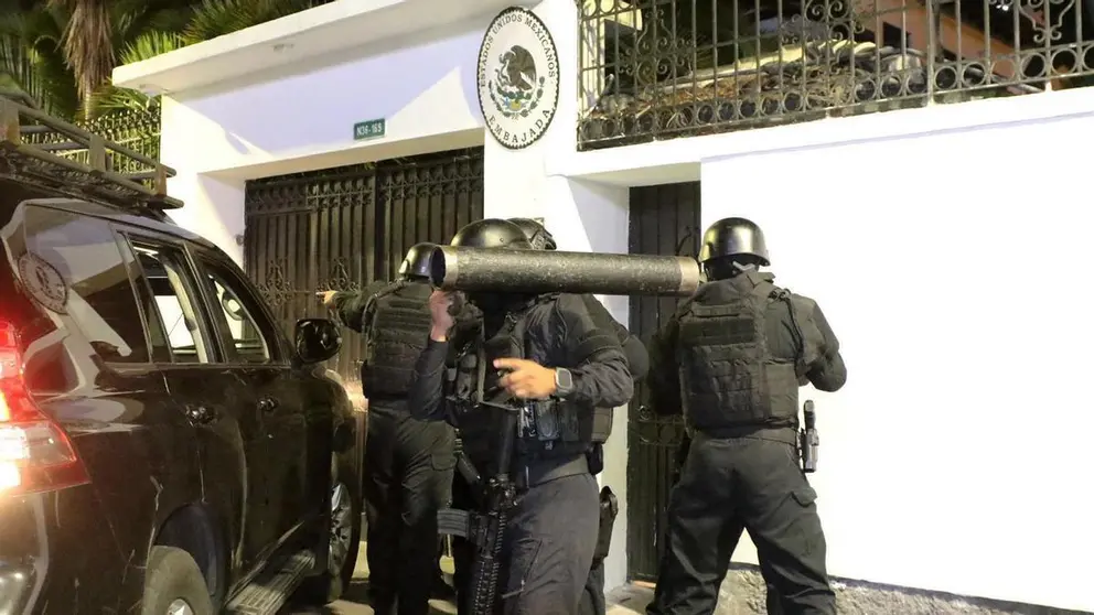 Embajada mexicana en Quito, Ecuador. (Foto: RVTE).