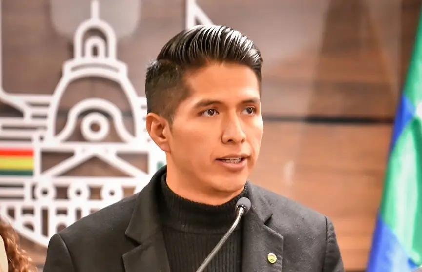 Andr&oacute;nico Rodr&iacute;guez, presidente del Senado. (Foto: Erbol).