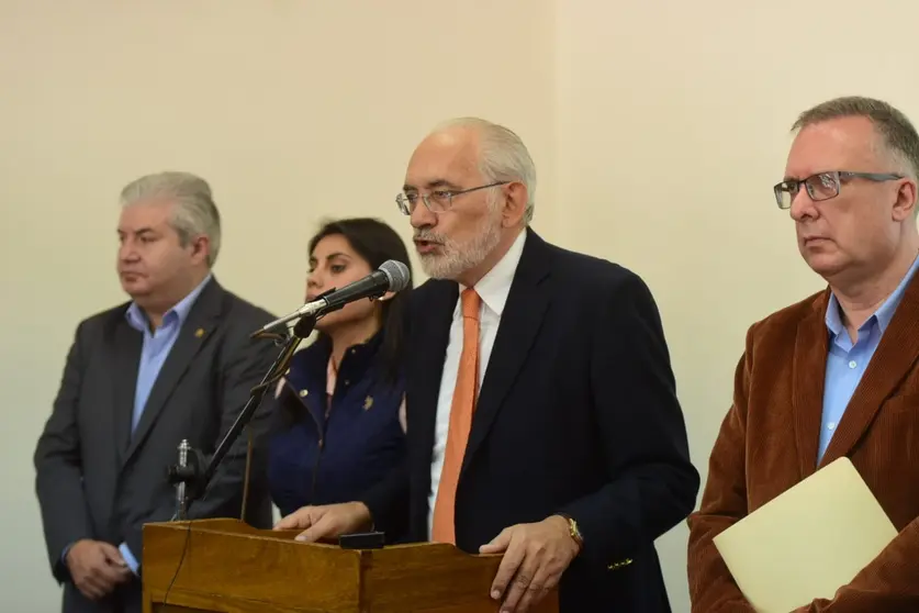 Representantes de Comunidad Ciudadana. (Foto: La Raz&oacute;n).