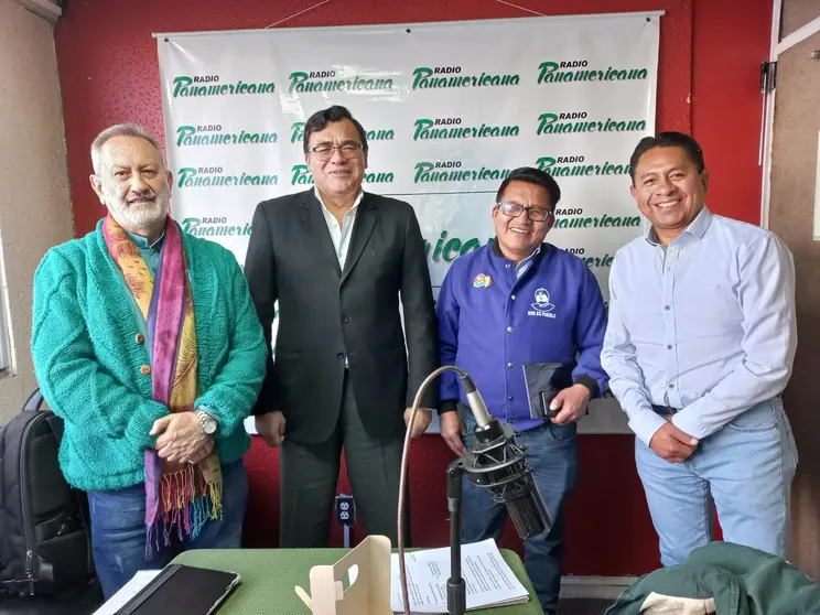De izquierda a derecha: Fabi&aacute;n Yaksic, Jerges Mercado, Ren&aacute;n Cabezas y Jos&eacute; Luis Flores.