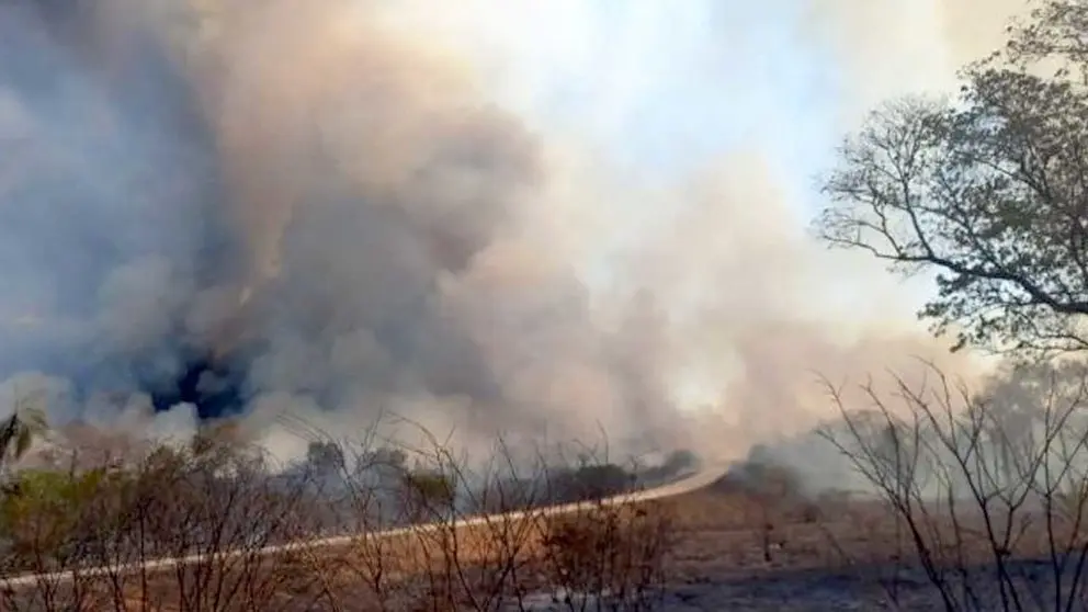 Incendios Robor&eacute;. (Foto: Opini&oacute;n).