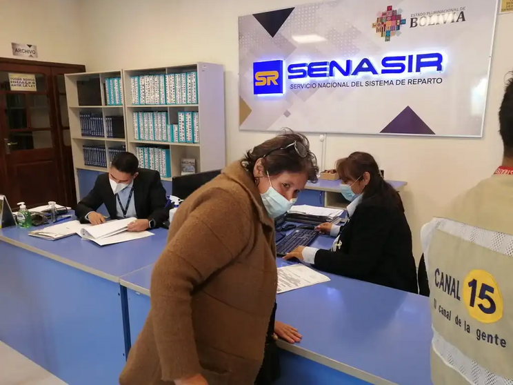 Senasir. (Foto: El Peri&oacute;dico Tarija).