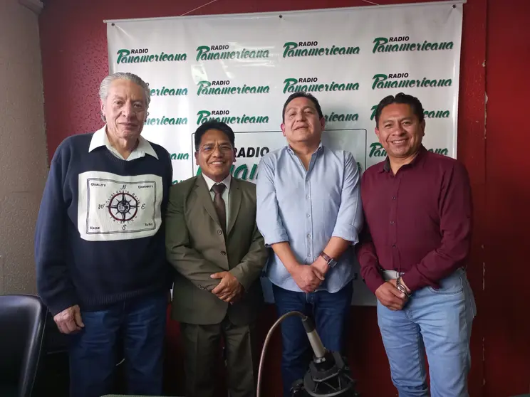 De izquierda a derecha: Carlos Borht, Jorge Silva, Jos&eacute; Luis Bedregal y Jos&eacute; Luis Flores.