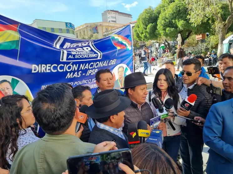 Pacto de unidad arcista. (Foto: Erbol).