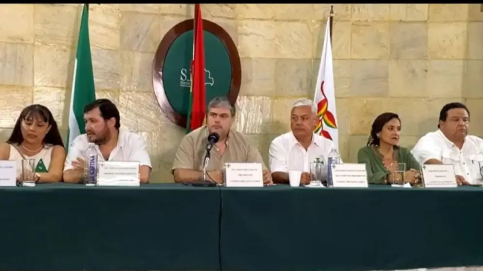 Asamblea de la cruce&ntilde;idad. (Foto: ANF).