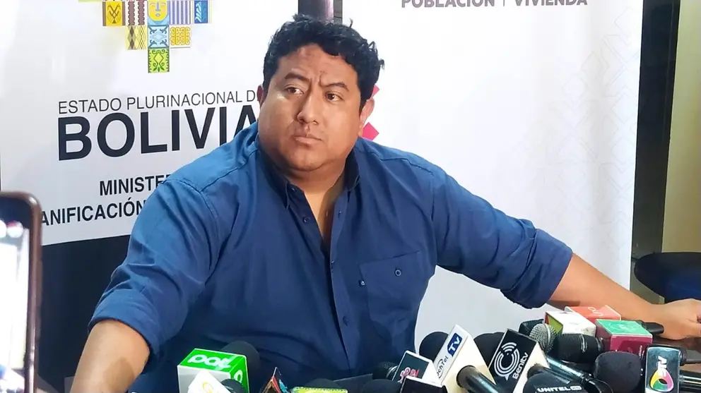 David Guachalla, viceministro de planificaci&oacute;n. (Foto: La Raz&oacute;n).