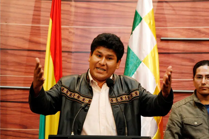 Fidel Surco, exsenador del MAS. (Foto: Urgente.Bo).