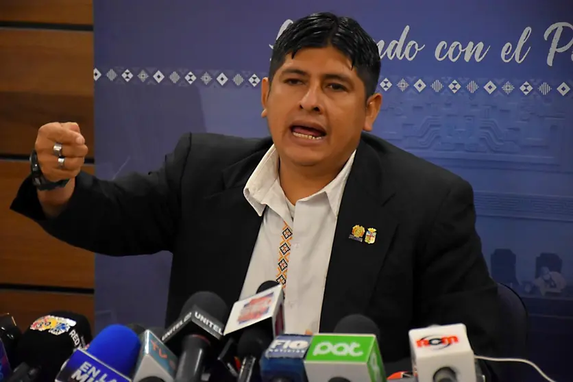 Rolando Cuellar, diputado del MAS. (Foto: La Raz&oacute;n).