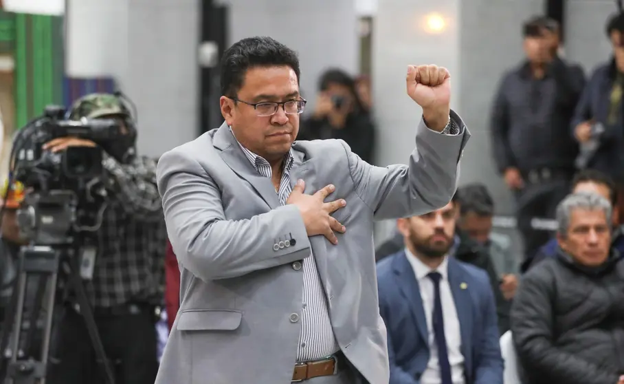 C&eacute;sar Siles, nuevo ministro de justicia. (Foto: La Raz&oacute;n).