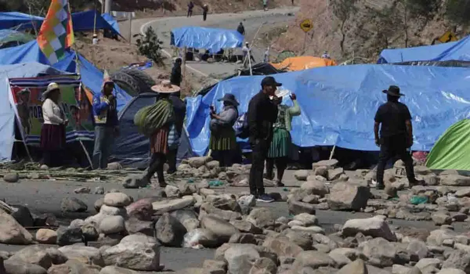 Bloqueo evista. (Foto: El D&iacute;a).