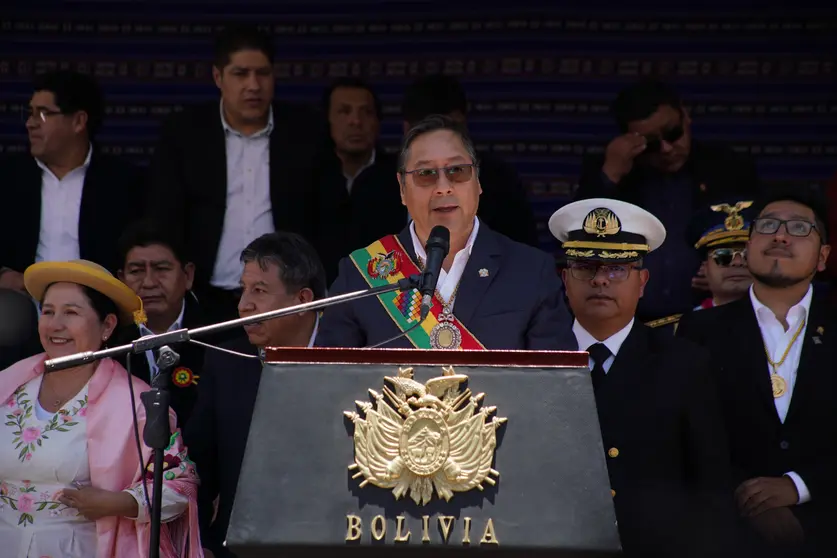 Luis Arce. (Foto: ABI).